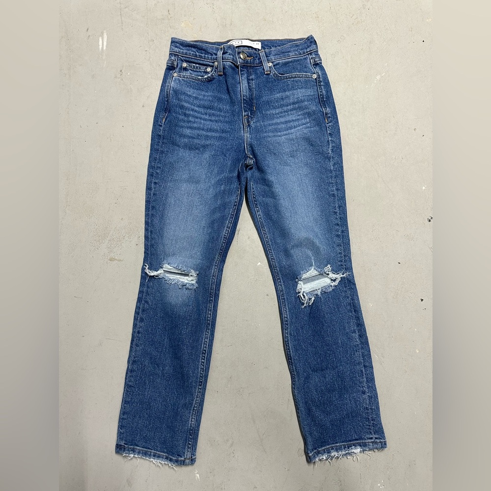 AYR Blue Straight Leg Jeans